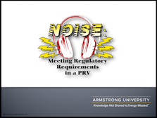 Noise-Meeting Regulatory Requirements for PRVs