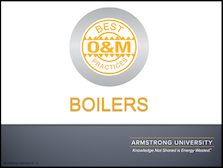 O&M Best Practices for Boilers
