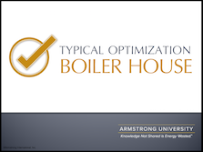 Typical Optimizations in a Boiler House